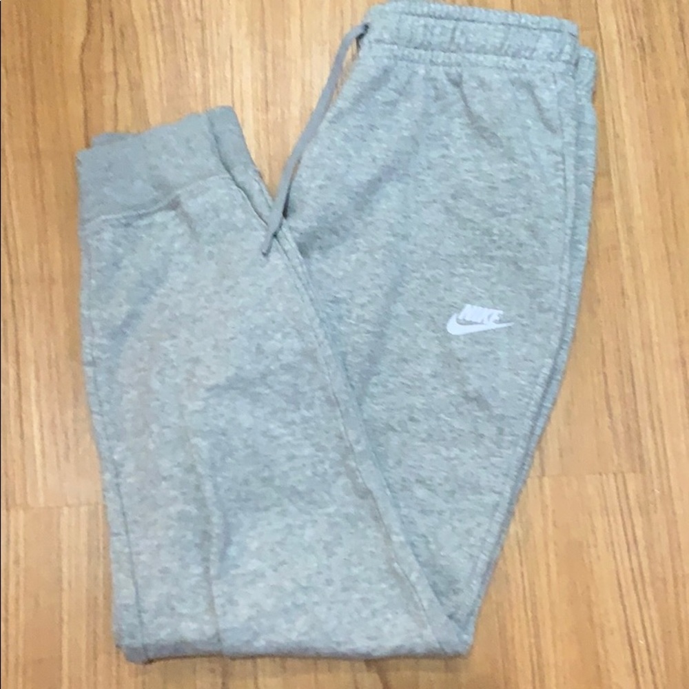 Nike thin grey jogger sweatpants small